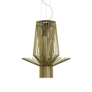 Allegretto Suspension Lamps suspension lamps Foscarini Allegretto Assai - gold - 133" cord length 