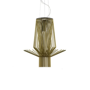 Allegretto Suspension Lamps suspension lamps Foscarini Allegretto Assai - gold - 133" cord length 