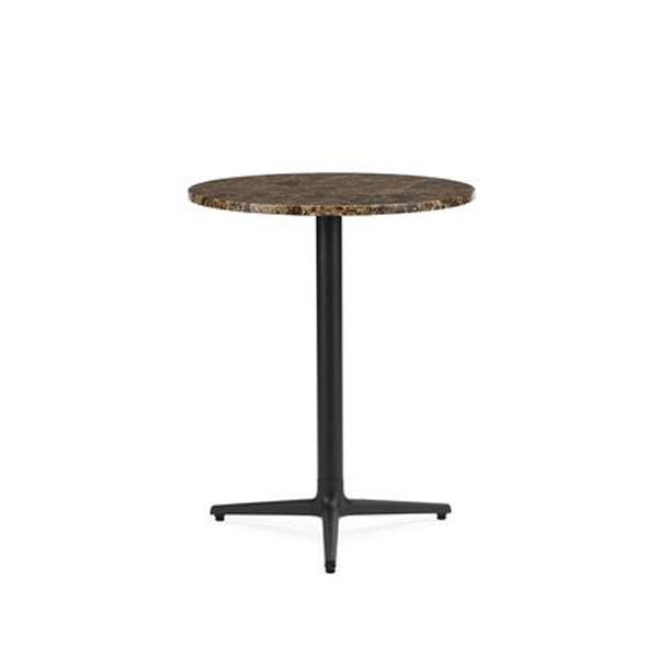 Allez Table 3 Leg Tables Normann Copenhagen Round Marble - Coffee (Dark Emperador) 