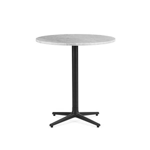 Allez Table 4 Leg Tables Normann Copenhagen Round 70cm Marble - White Carrara 