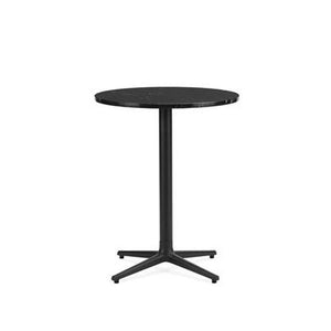Allez Table 4 Leg Tables Normann Copenhagen Round 60cm Marble - Black Pearl 