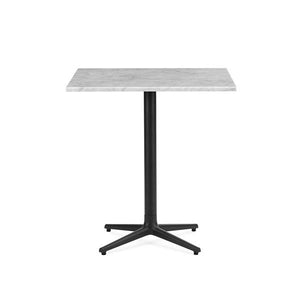Allez Table 4 Leg Tables Normann Copenhagen Square 70cm Marble - White Carrara 