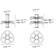 Chlorophilia LED Suspension suspension lamps Artemide 