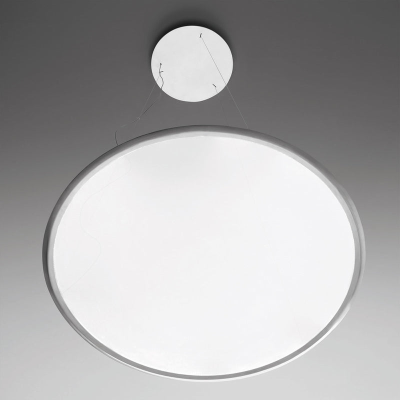 Discovery Suspension LED Polished Aluminum Pendant Lights Artemide 
