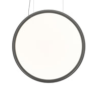Discovery Vertical Suspension Extended Length Pendant Lights Artemide 140 Transparent (Diffuser)Polished Aluminum (Rim) Dimmable 0-10V