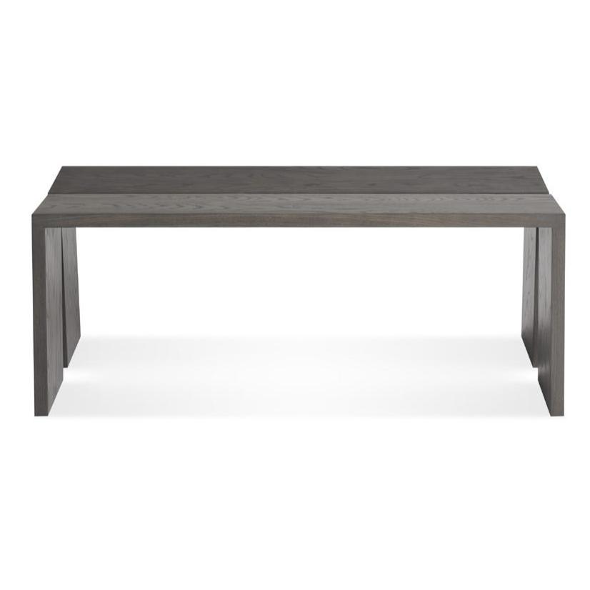 Amicable Split Bench Benches BluDot 45&quot; Smoke 