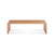 Amicable Split Bench Benches BluDot 60" White Oak 