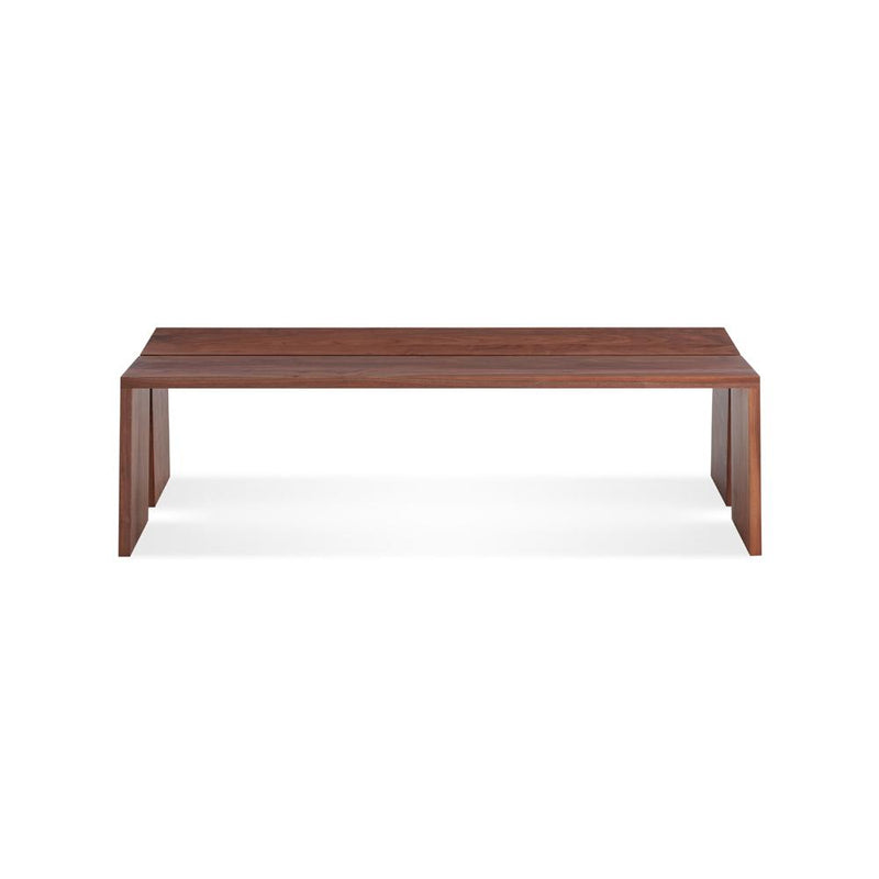 Amicable Split Bench Benches BluDot 60" Walnut + $100.00 