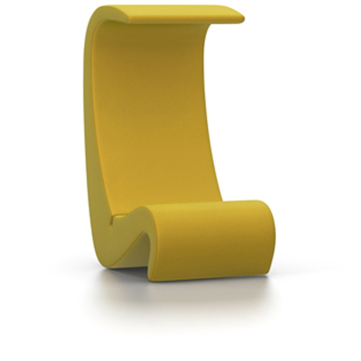 Amoebe Highback Chair lounge chair Vitra Volo - Canola 