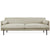 Foundry Sofa Sofa Gus Modern Andorra Almond Black 