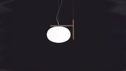 Alba Pendant Light Pendant Lights Oluce 1-Arm Anodic bronze 