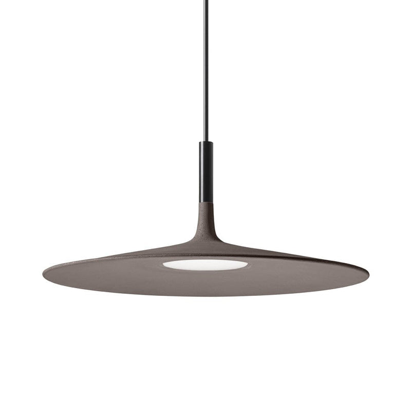 Aplomb Large Suspension Lamp suspension lamps Foscarini Brown 