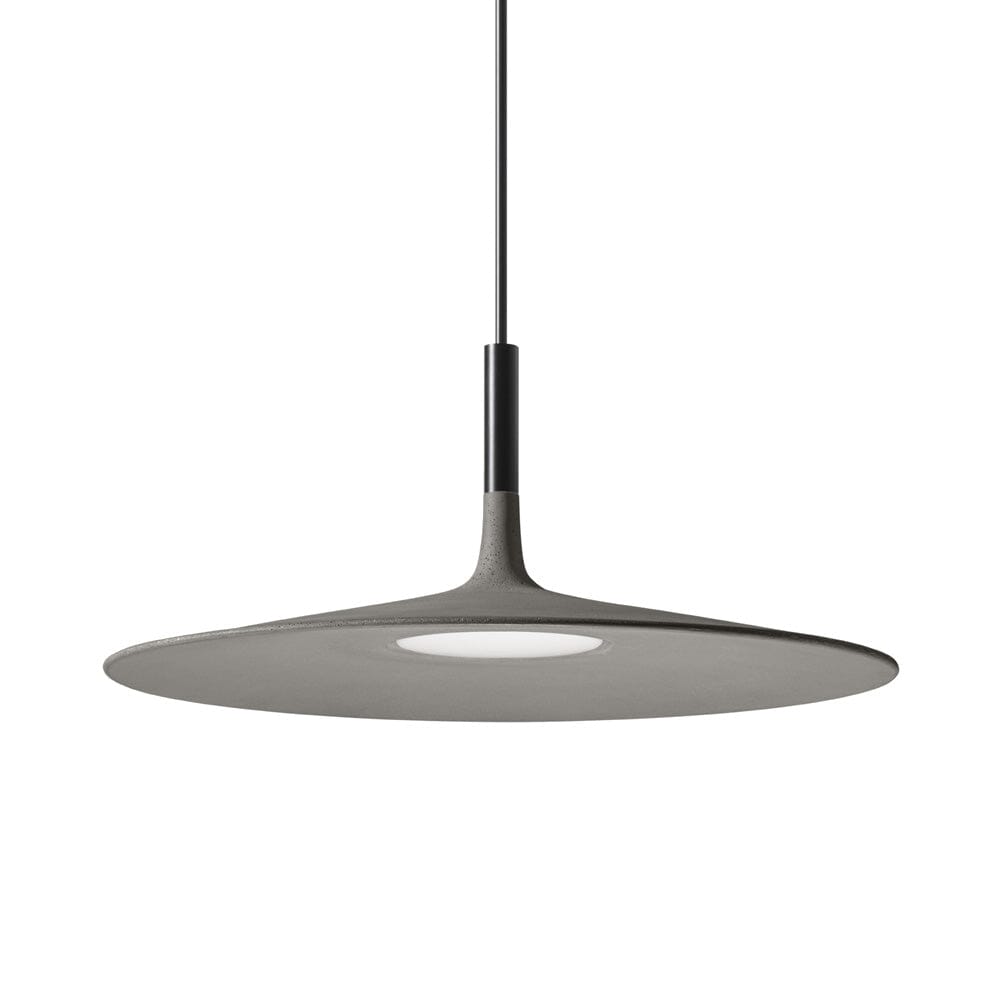 Aplomb Large Suspension Lamp suspension lamps Foscarini Grey 