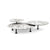 Grasshopper Coffee Table - Triple Coffee Tables Knoll Black Arabescato marble - Satin finish 