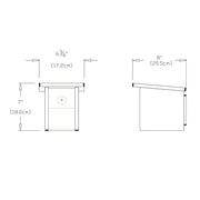Arbor Modern Birdhouse Accessories Loll Designs 