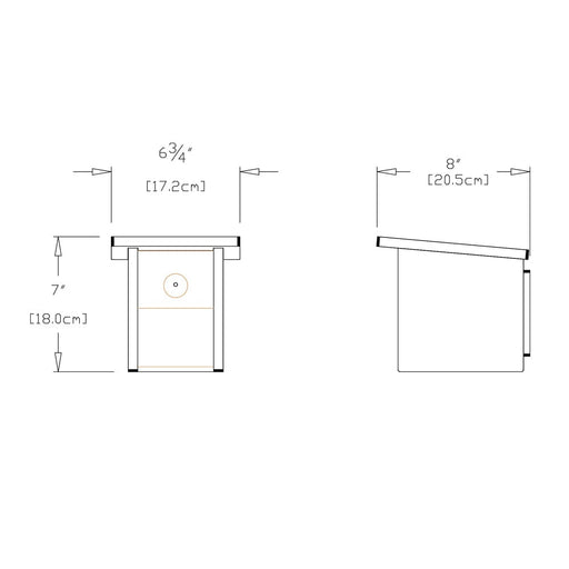 Arbor Modern Birdhouse Accessories Loll Designs 