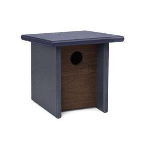 Arbor Modern Birdhouse Accessories Loll Designs Navy Blue Charcoal Grey 