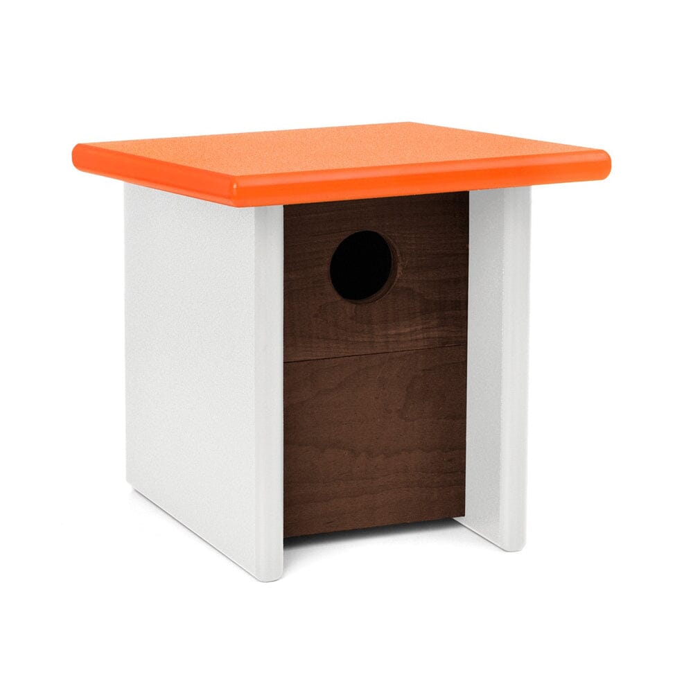 Arbor Modern Birdhouse Accessories Loll Designs Sunset Orange Cloud White 