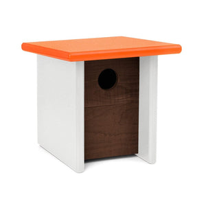 Arbor Modern Birdhouse Accessories Loll Designs Sunset Orange Cloud White 