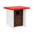 Arbor Modern Birdhouse Accessories Loll Designs Apple Red Cloud White 