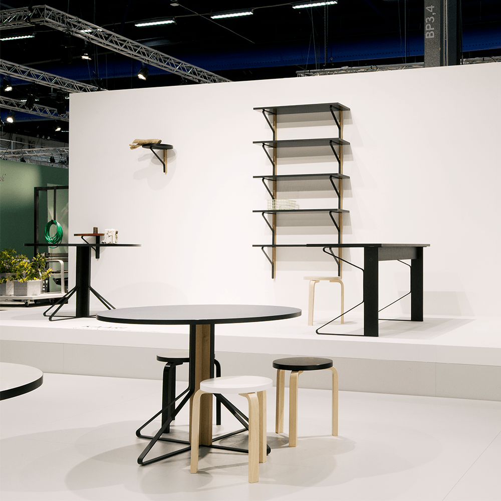 REB004 Kaari Round Dining Table Dining Tables Artek 