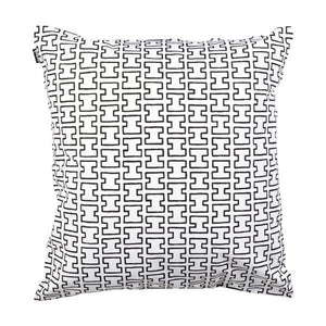 H55 Cushion Cover Canvas Cotton cushions Artek Large White /Grey 
