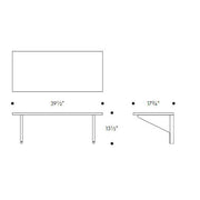 Kaari Wall Console Shelf Artek 