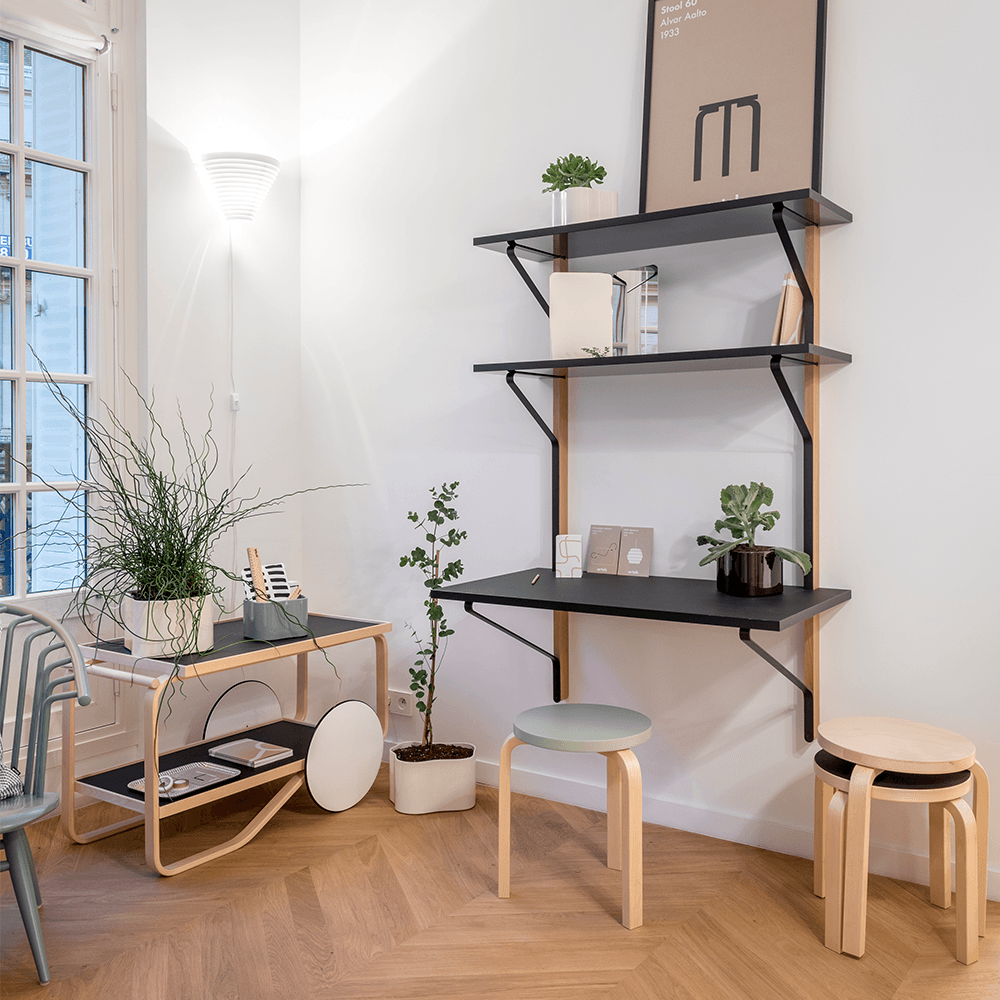 REB013 Kaari Shelf Desk Shelf Artek 