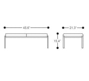 Kiki 2-Seater Bench Benches Artek 