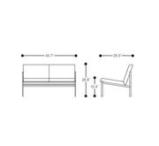 Kiki 2-Seater Sofa Sofa Artek 