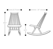 Mademoiselle Rocking Chair rocking chairs Artek 