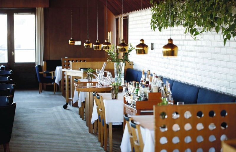 Golden Bell Savoy - A330S - Brass hanging lamps Artek 