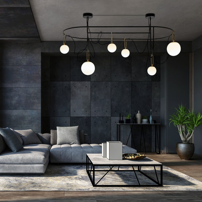 NH S5 Elliptic Suspension Pendant Lights Artemide 