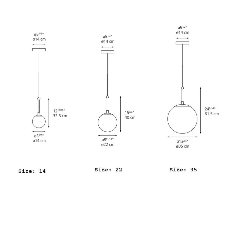 NH Single Suspension Lamp Pendant Lights Artemide 