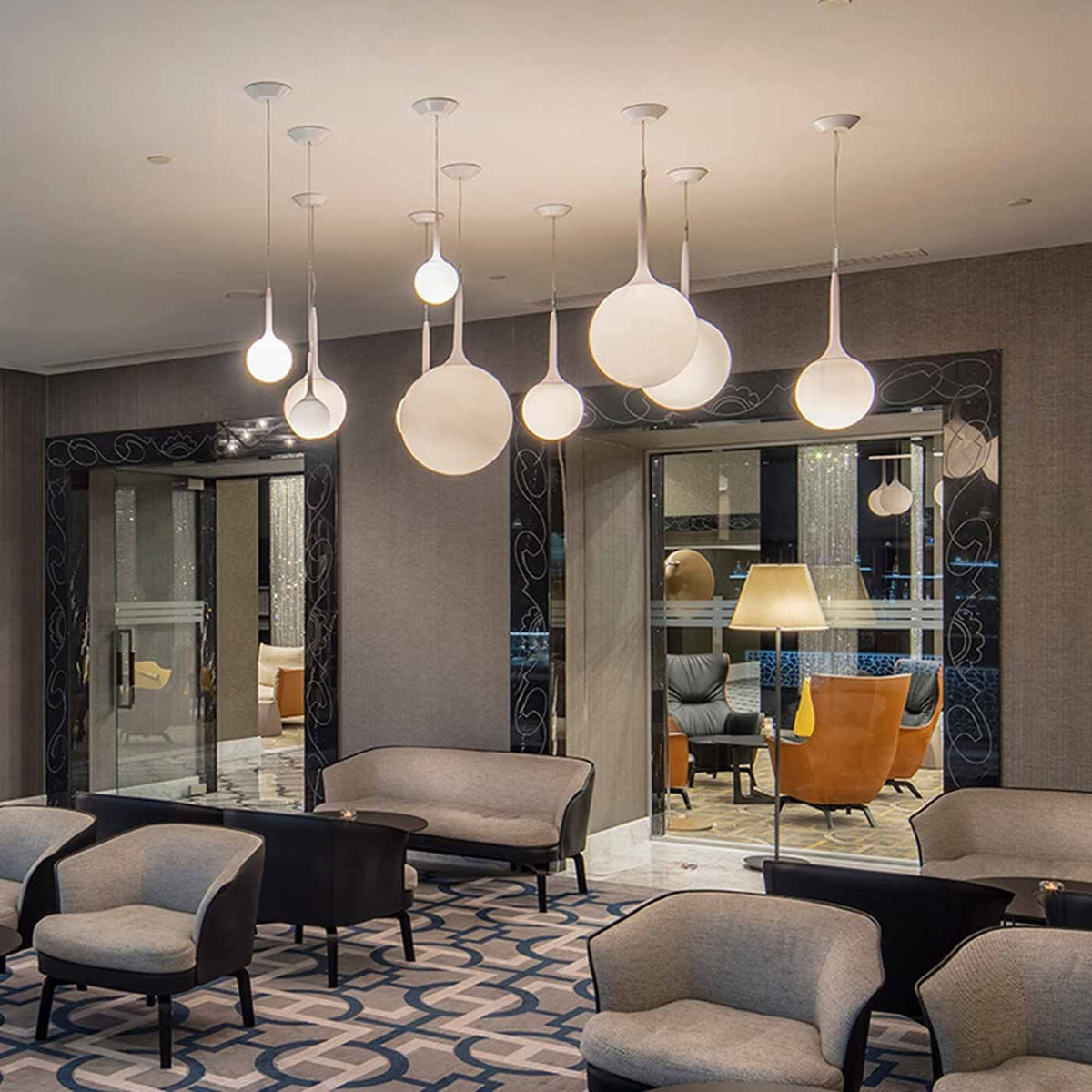 Castore Suspension Collection hanging lamps Artemide 