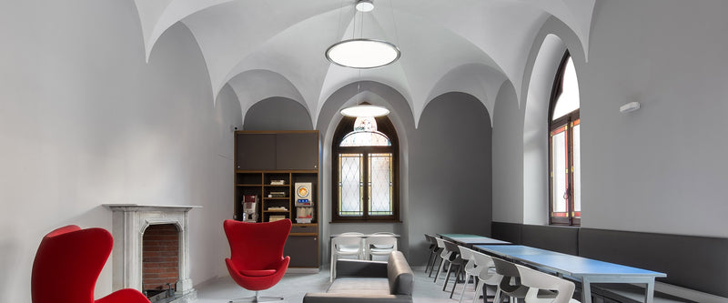 Discovery Suspension LED Polished Aluminum Pendant Lights Artemide 