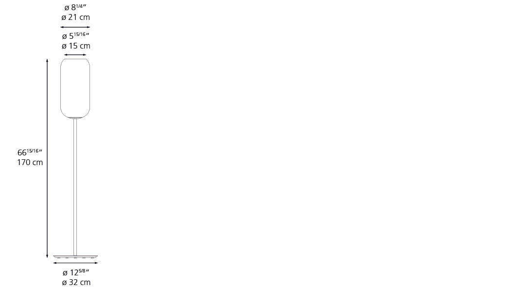 Gople Floor Lamp Floor Lamps Artemide 