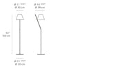 La Petite Floor Lamp Floor Lamps Artemide 