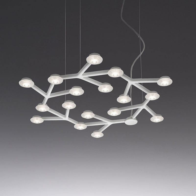 Led Net Circle Suspension hanging lamps Artemide 