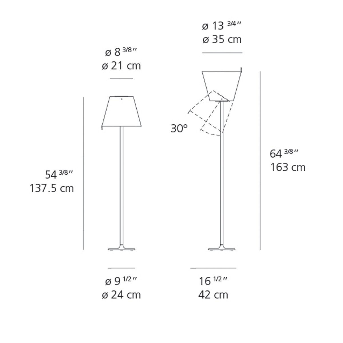 Melampo Floor Lamp Floor Lamps Artemide 