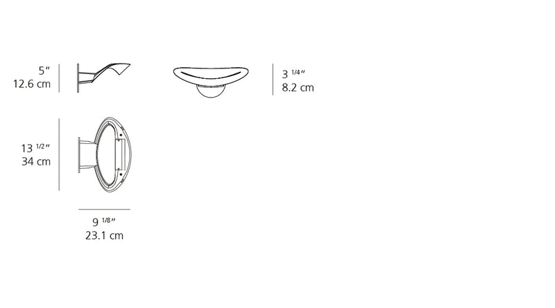 Mesmeri LED Wall Lights Wall Lights Artemide 