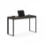 Linea 6222 Office Desk Desk BDI Charcoal Stained Ash 