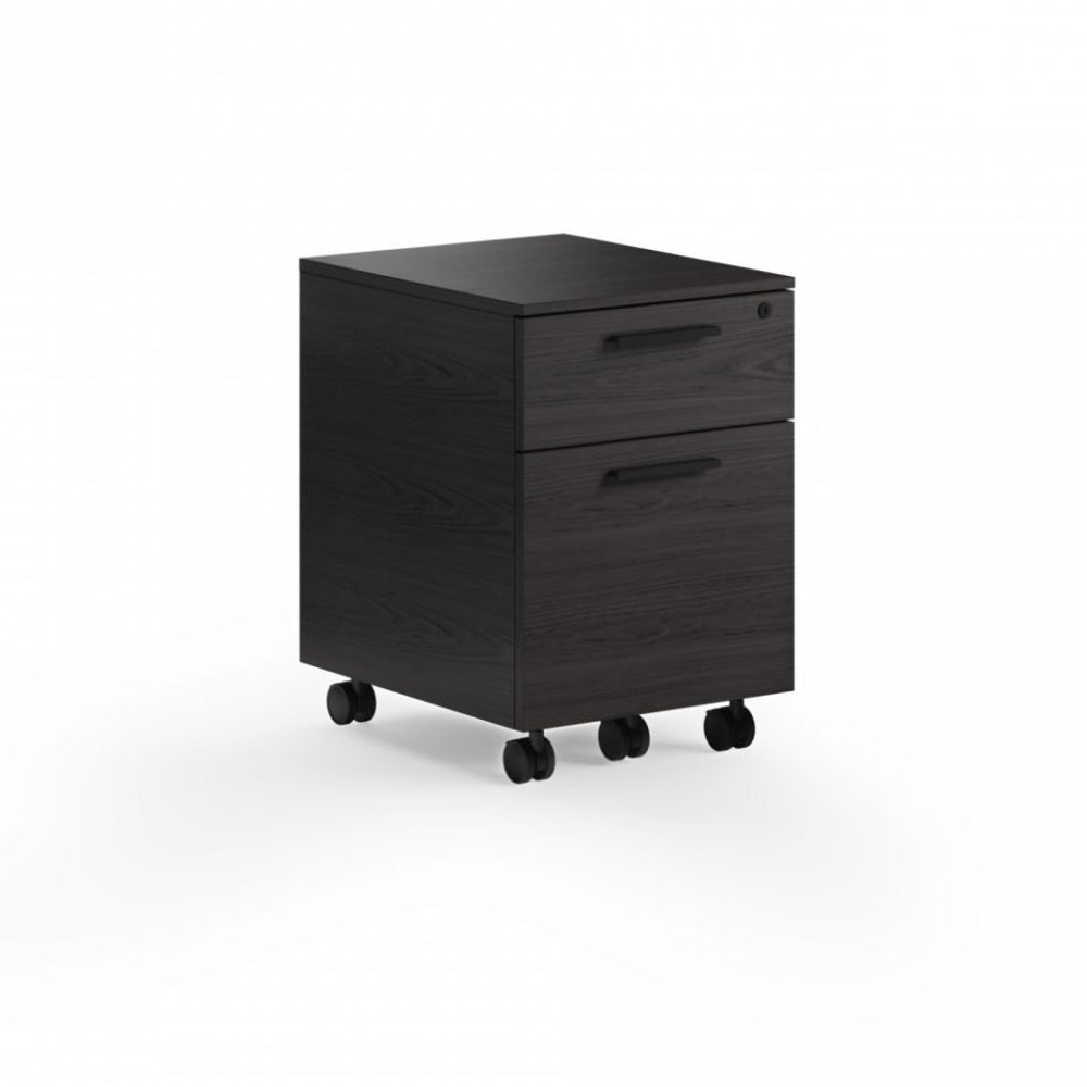 Linea Mobile File 6227 storage BDI Charcoal Stained Ash 