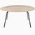 Eames Molded Plywood Coffee Table - Metal Base Coffee Tables herman miller White Ash +$50.00 Black Base 