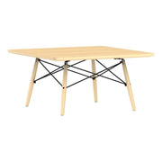 Eames Square Dowel Leg Coffee Table Coffee Tables herman miller White Ash White Ash +$30.00 Black