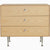 Nelson Thin Edge Chest storage herman miller 3 Drawer Chest Silver Aluminum Pulls White Ash Case Finish + $219.00