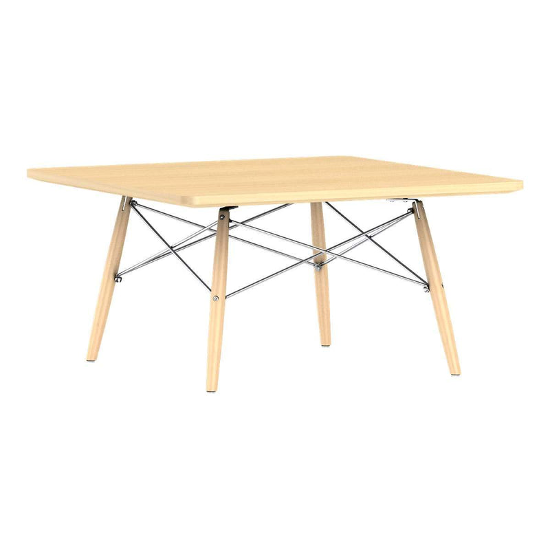 Eames Square Dowel Leg Coffee Table Coffee Tables herman miller White Ash Natural Maple Chrome +$15.00