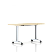 Everywhere Flip-Top Table Desk's herman miller 60-inches Wide - Add $31.00 Clear on Ash Metallic Silver