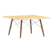Eames Square Dowel Leg Coffee Table Coffee Tables herman miller White Ash Walnut +$30.00 Black