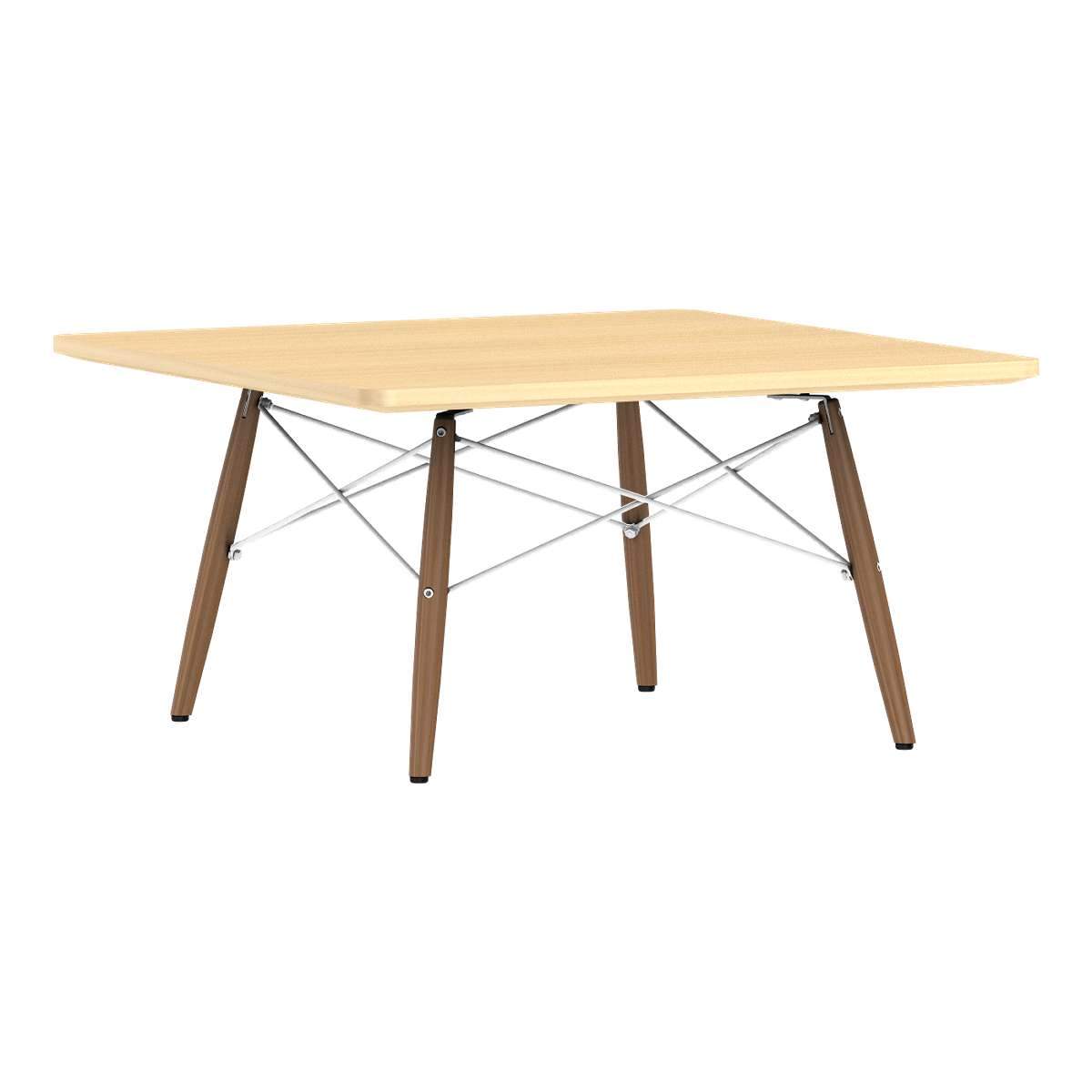Eames Square Dowel Leg Coffee Table Coffee Tables herman miller White Ash Walnut +$30.00 Black